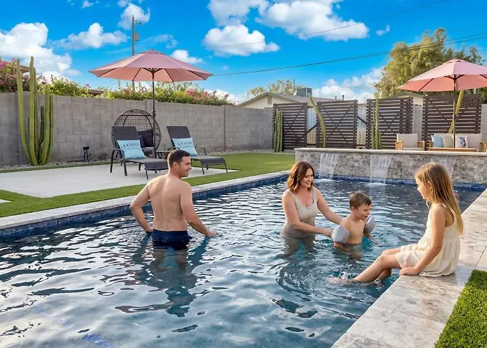 Ferienhaus The Glow-up House - Pool Glam Phoenix